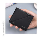 Men's Slim Wallet Genuine Leather Mini Purse Casual Design Bifold Wallet Brand Short Slim Wallet WILLIAMPOLO Luxury brand