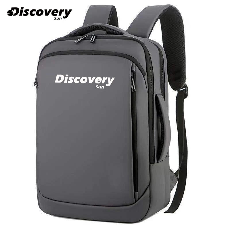 Mochila de lona multifuncional DISCOVERY-SUN, mochila informal para senderismo, mochila escolar para deportes al aire libre, mochila de viaje de gran capacidad.