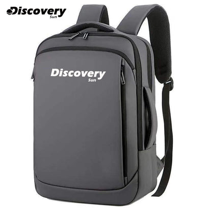 Mochila de lona multifuncional DISCOVERY-SUN, mochila informal para senderismo, mochila escolar para deportes al aire libre, mochila de viaje de gran capacidad.