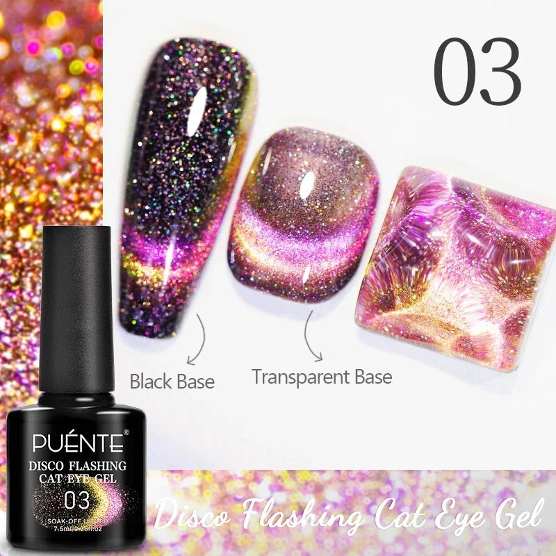 7.5ML Super Shiny Ruby Red Cat Magnetic Gel Nail Polish Wine Red Cat Eye Gel Soak Off Semi-Permanent Nail Varnish For Manicure