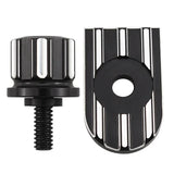 Motorcycle Universal Rear Fender Seat Screw Bolt Nut Knob Cover For Harley Sportster Fatboy Dyna Softail V-ROD Touring Tri Glide