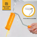 10 pcs Sponge Paint Roller Small Mini White Durable Foam Paint Roller Covers Replacement Paint Roller Nap Art Sets Painting