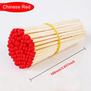 Varas de isqueiro sortidas para cozinha, 320pcs, 100mm, tubo sortido, ferramenta de segurança, camping, emergência, sortido