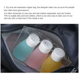 Bolsa para gimnasio y Yoga de gran capacidad, impermeable, para mujer, natación, deportes al aire libre, multifunción, bolsa de viaje de mano, paquete de fin de semana