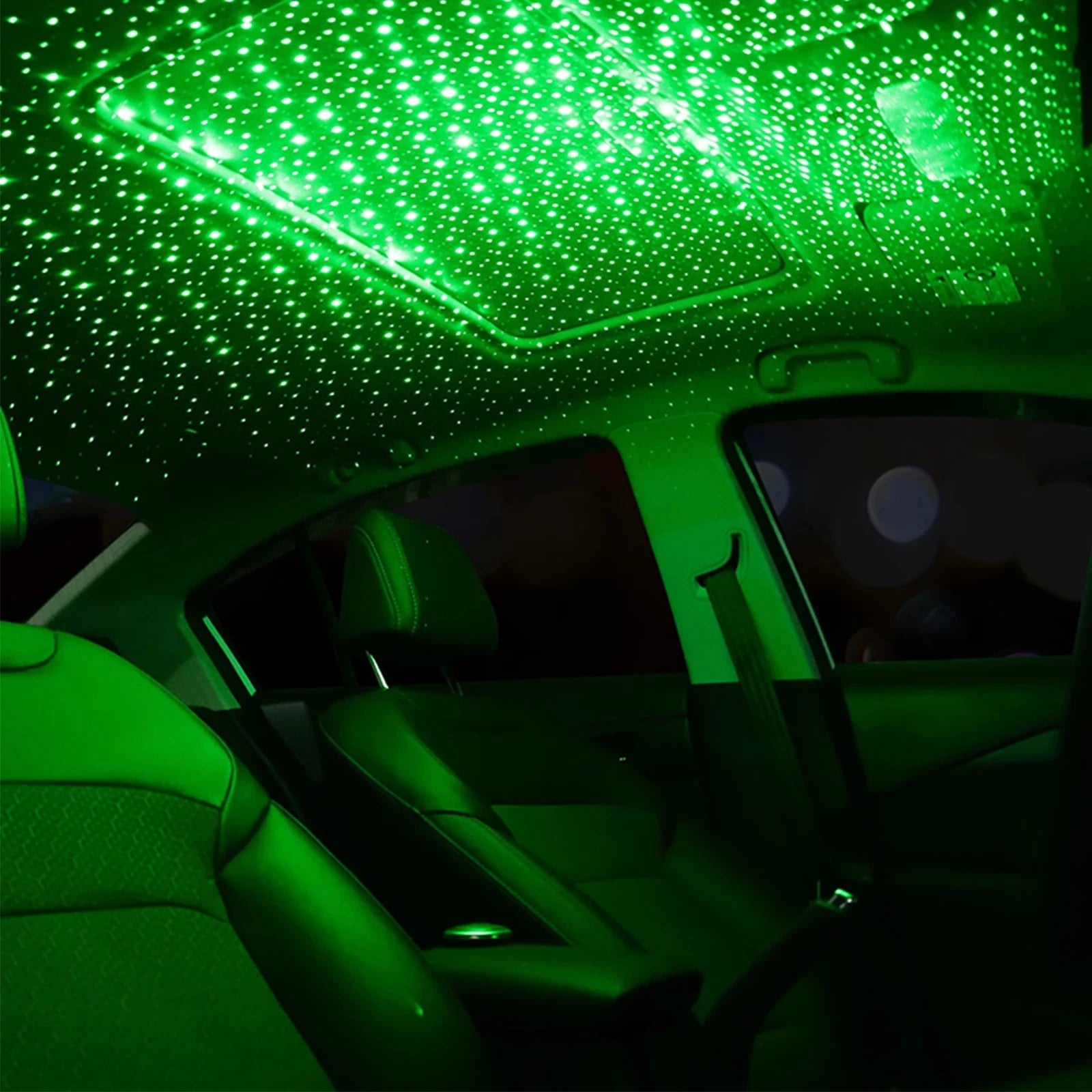 Car Roof Room Ceiling Decor Plug and Play Car Romantic LED Starry Sky Night Light 5V USB Powered Galaxy Star Projector Lamp