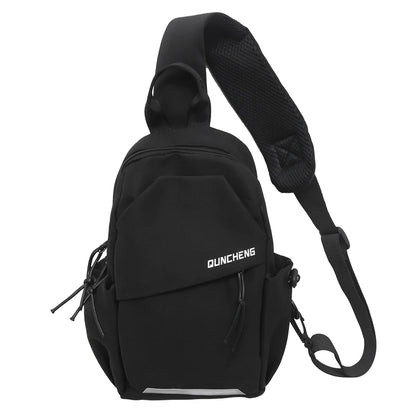Bolso bandolera para hombre, de un solo hombro, mochila pequeña, bolso de pecho para mujer, ciclismo, deportes, escalada de montaña, niños, tableta, ligero, Mo