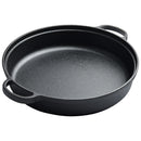 8.7/9.8/11/11.8inch Cast Iron Skillet with Double Handles Frying Pan Baking Tray for Bread Baking Outdoor Cooking Camping