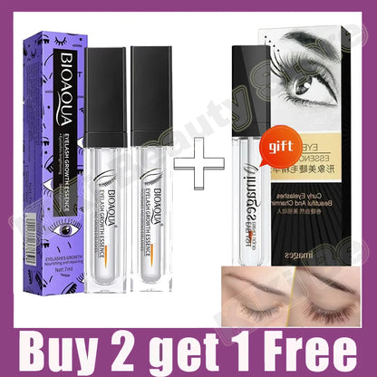 Fast Eyelash Growth Serum Natural Eyelash Eyebrow Enhancer Longer Fuller Thicker Lashes Nourish Treatment Eye Beauty Care Makeup