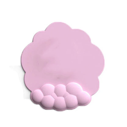 Mouse pad with wrist rest keyboard cloud anti-slip memory foam desktop office gamer mouse wrist rest