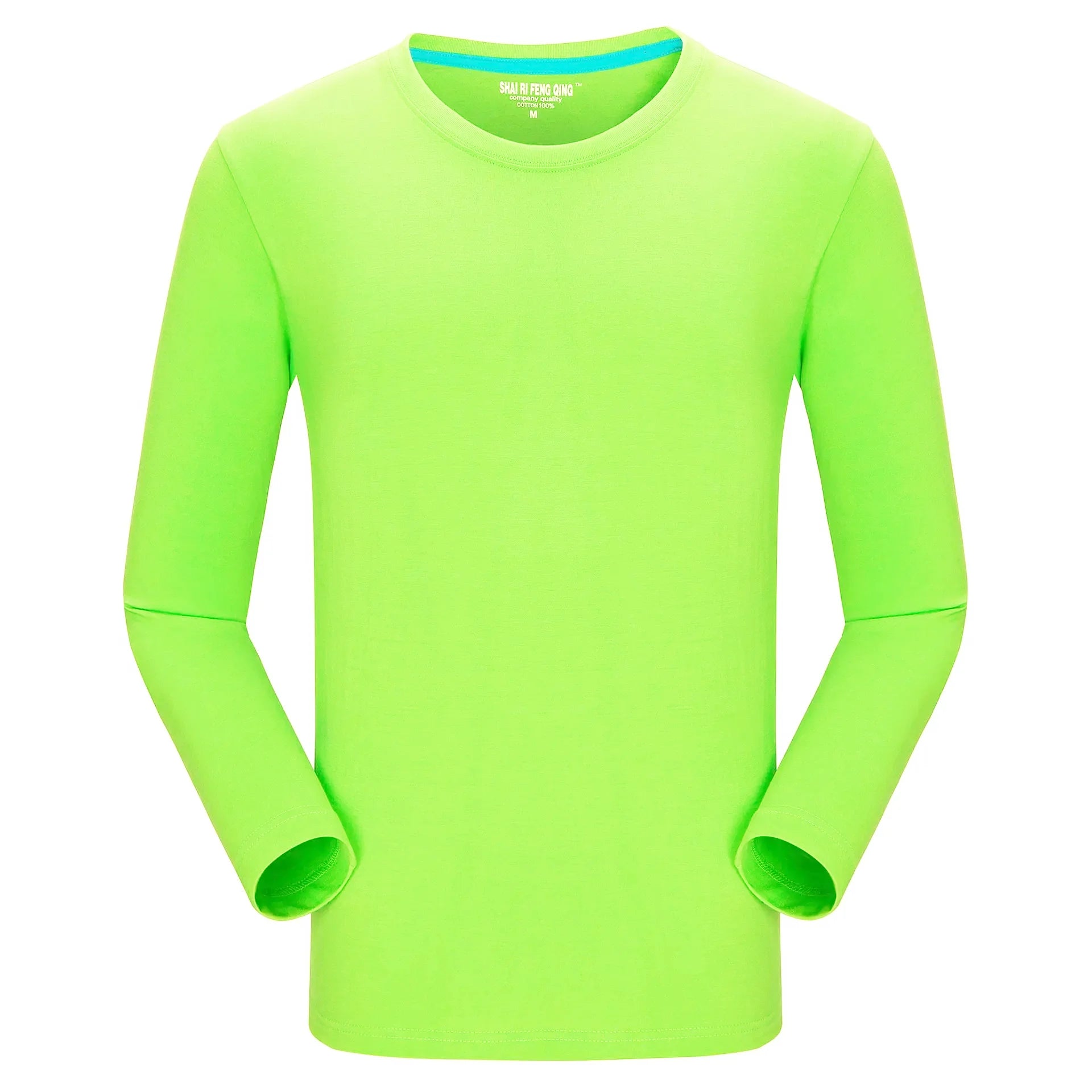 MRMT Brand New Men's T-Shirt 100% Cotton Tshirts Crew Neck Long Sleeve Men T Shirt Tops Tees for Male Pure Cotton Man Clothing
