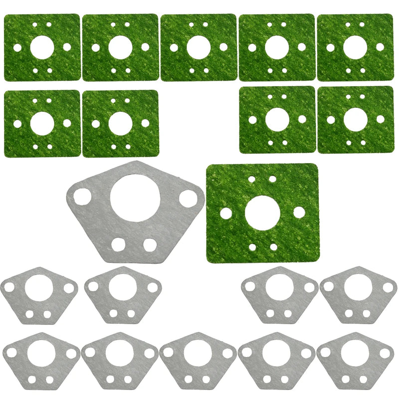20Pcs Carb Gasket For 40-5 43cc 49cc 52cc CG430 CG520 BC430 BC520 Trimmer Brushcutter Engine Accessories Garden Tool Parts