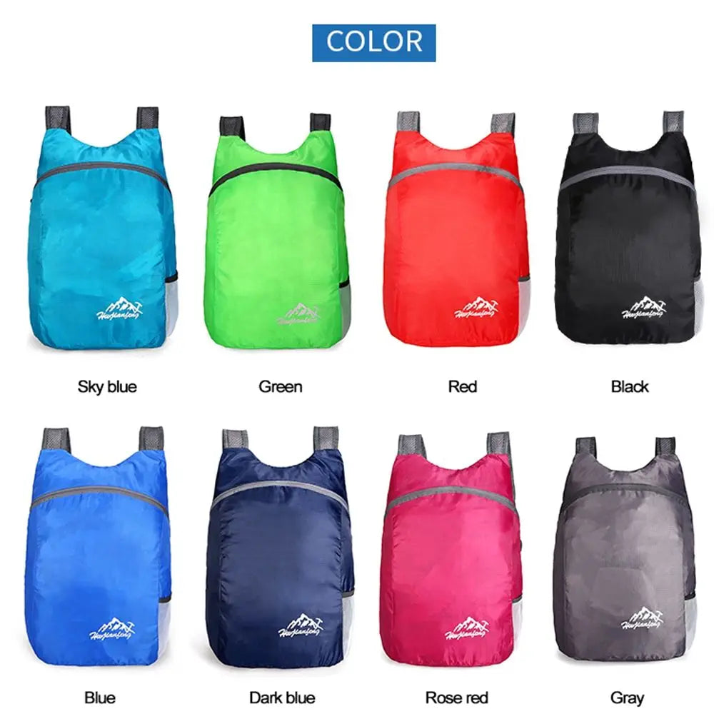 Outdoor Ultralight Nano Waterproof Lightweight Packable Backpack Folding Handy Bag Men Women Daypacks Travel Daypack