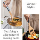 Long Handle Wooden Cooking Kitchenware Non-stick Stir-Fry Spatula Household Heat Resistant Soup Spoons Utensil Kitchen Accessory