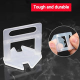 100-800PCS Floor Tile Leveling System Clips Spacers Straps Tile Plier Wedge Ceramic Tile Laying Leveling Construction Tools
