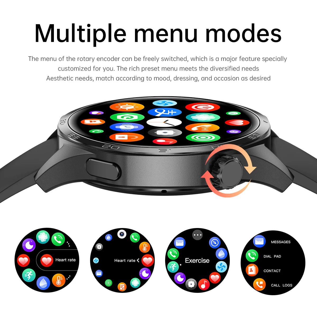 Original 2025 New For HUAWEI GPS Smart Watch Men Bluetooth Call NFC Access Heart Rate 300mAh IP68 Waterproof Smartwatch For IOS