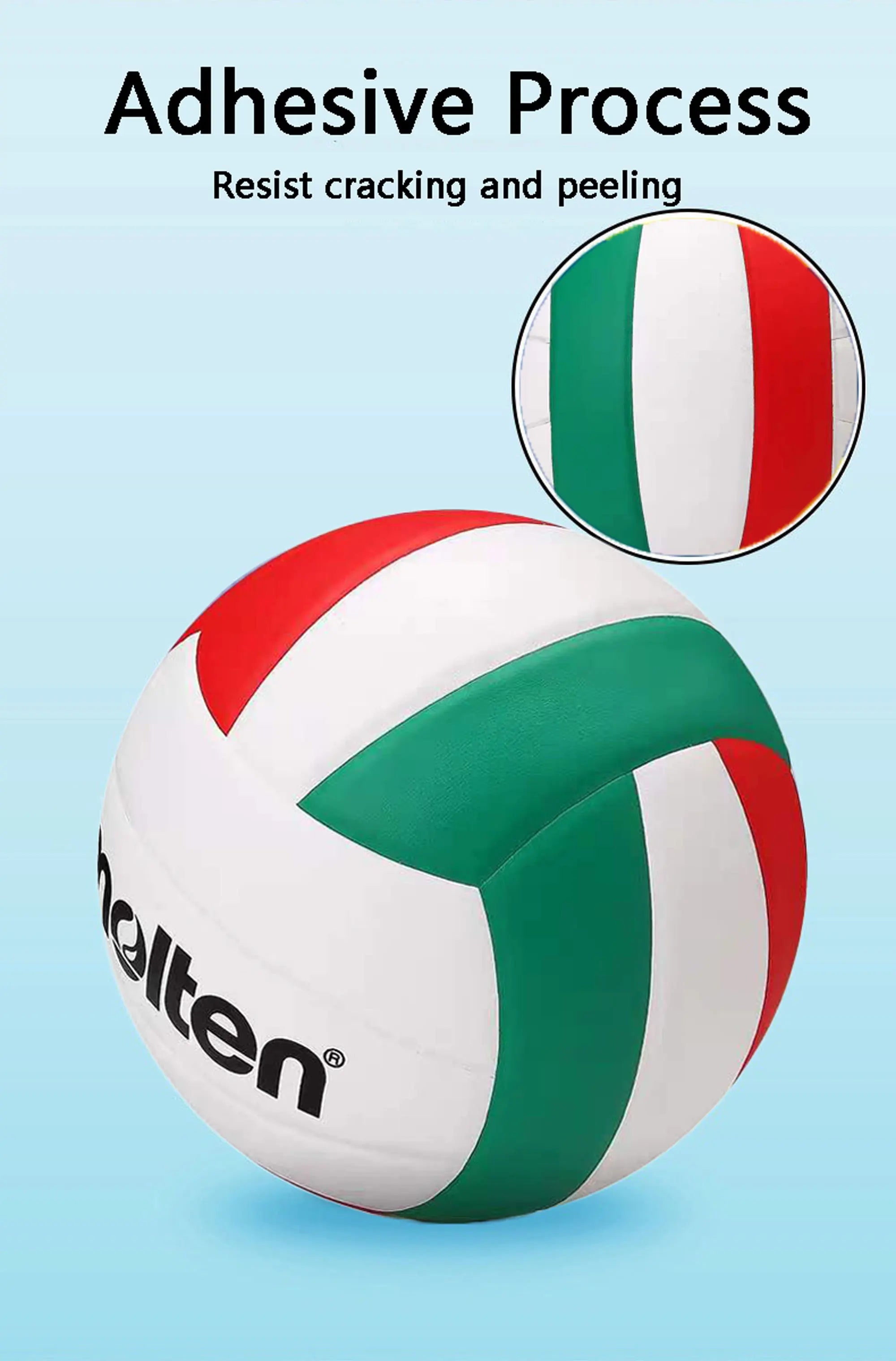 Professional volleyball, Beach volleyball, PU durable volleyball, pump + needle + net bag included