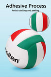 Professional volleyball, Beach volleyball, PU durable volleyball, pump + needle + net bag included