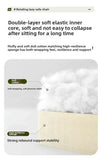 New rotating sofa chair, living room balcony fabric lazy sofa, adjustable backrest rotating leisure chair swivel chair