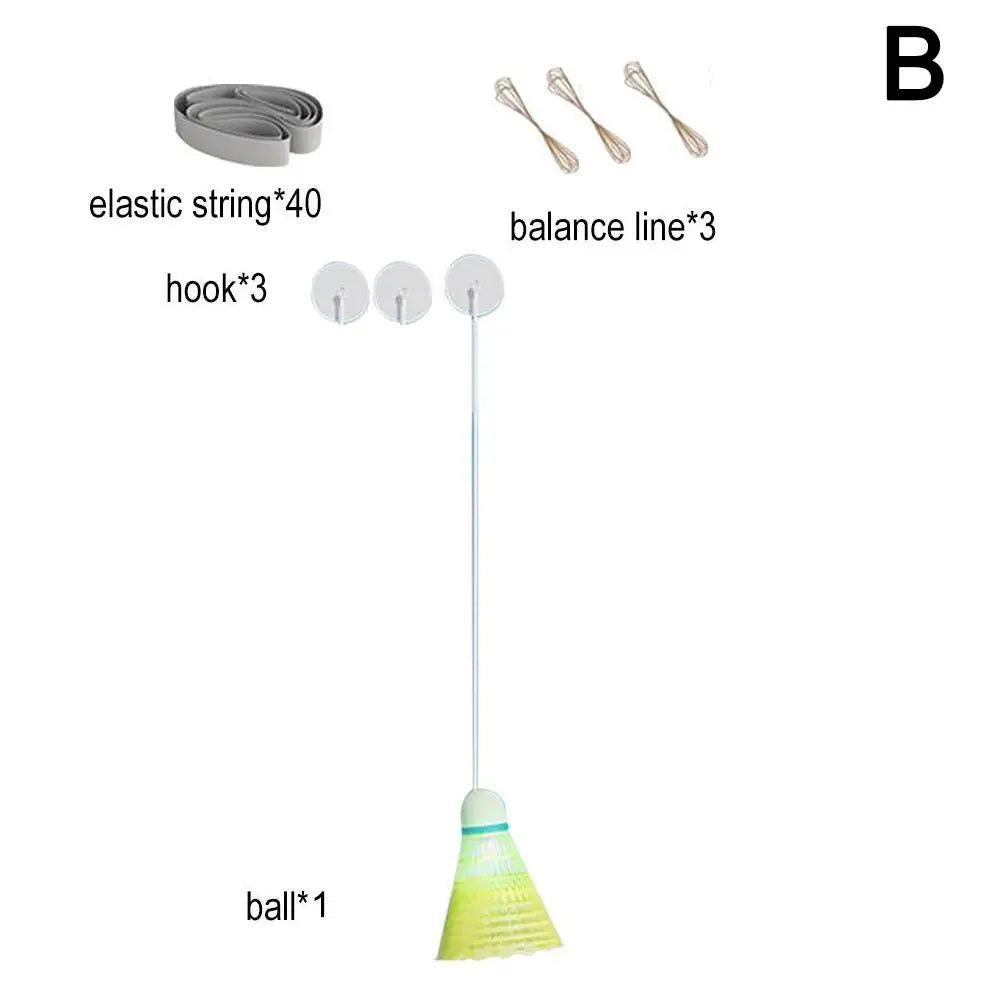 Badminton Trainers Stretch Professional Badminton Machine Robot Racket Training Sport Self-study Practice Training Accessories