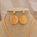 Jewelry Set For Women  Gold Plated With Necklace Pendant Nigerian Wedding Jewelry