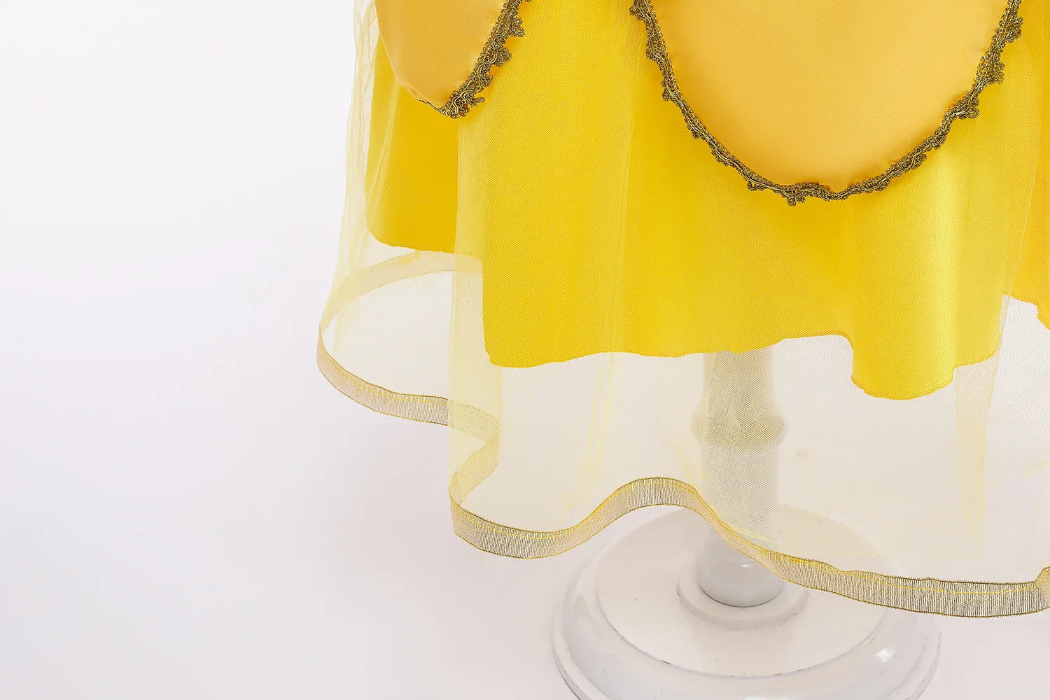 2025 Cosplay Belle Princess Dress Girls Dresses For Beauty and beast Party Clothing Magic stick crown Costume 3-12Y
