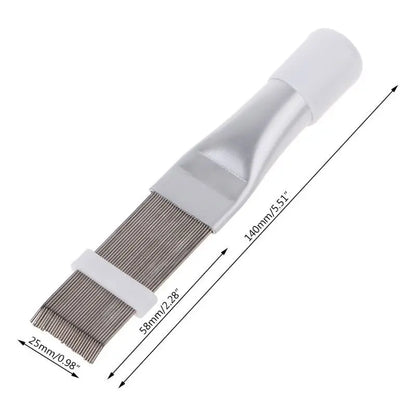 Pente universal para reparo de barbatana de radiador, ar condicionado, condensador de resfriamento de carro, escova de limpeza ac, evaporador, ferramentas de reparo