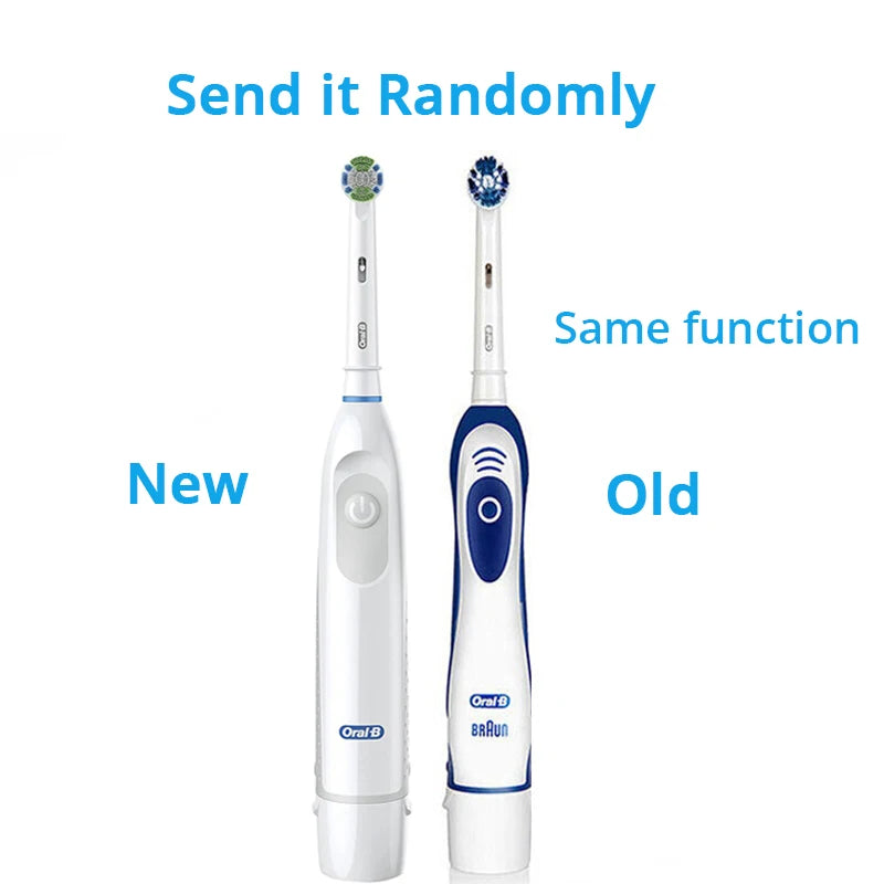 Oral B Sonic Electric Toothbrush Battery Powered 2D Rotating Tooth Brush Oral Hygiene Dental Teeth with Replaceable Heads
