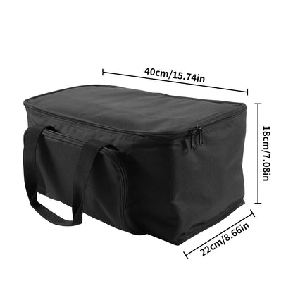 Fieryzeal par luz saco para (4) 21*21*14.5cm/para (4) 18*18*10cm par luz saco portátil para par luz dj saco de iluminação de palco