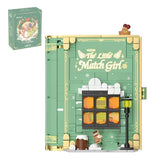Dream Princess 3D Storybook Building Blocks Books Anime Film MOC Bricks Toys Cute Fairy Tales Model Children Girl Birthday Gifts