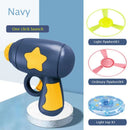 Puppy Cat Toys Flywheel Pistol Frisbee Gyro Top Pet Entertainment Production Funny Shoot Off Produto Dog Training Accessoriess