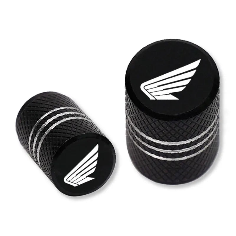 2PCS Motorcycle Aluminum Alloy Tire Wheel Parts Valve Stem Caps Cover For HONDA Hornet NT1100 CBR CB Shadow PCX VFR XADV Forza