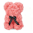 Urso de Pelúcia de Rosas Artificiais Eternas (Modelo 2026) – Presente e Decoração para Dia das Mães, Aniversários, Dia dos Namorados e Datas Especiais