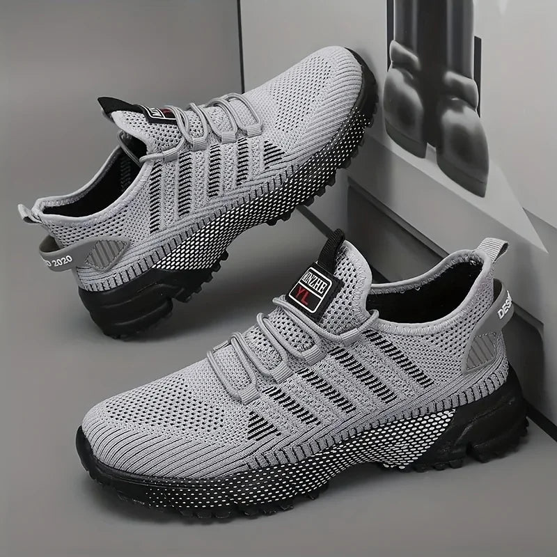 New 2025 Men Running Shoes Breathable Outdoor Sports Shoes Lightweight Sneakers for Men Comfortable Athletic Training Footwear