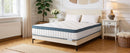 Tribesigns mattress 140x200 cm Height 25 cm Pocket spring Core mattress Medium Hardness H3 7-Zone Orthopedic mattress