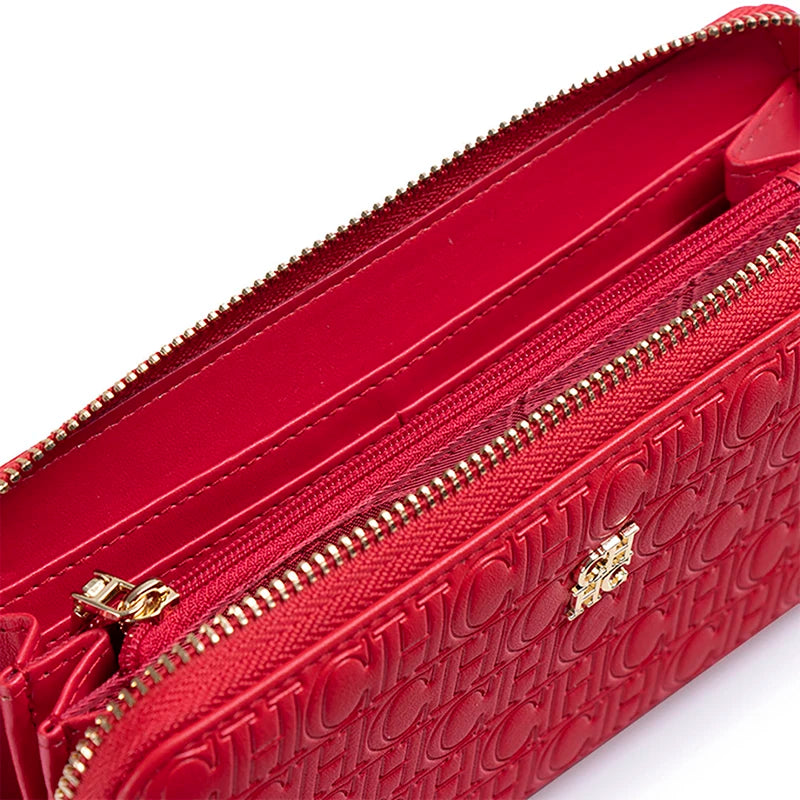 CH Premium Folding Printed Monogrammed Design High Quality Luxury Women's Handbags Square Wallet Classic Vintage Design Fashion