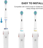 4/8/16pcs Replacement Brush Heads For Oral-B Electric Toothbrush Fit Advance Power/Pro Health/Triumph/3D Excel/Vitality