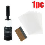 Car Glass Scratch Repair Fluid Agent Set  Windscreen Window Glass Nano Scratch Crack CrackResin Repair Agent Tools