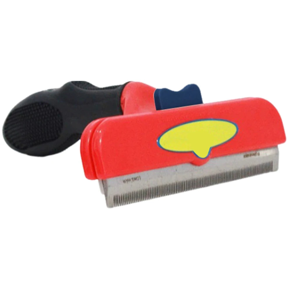 Peines para quitar el pelo de mascotas y gatos, cepillos de aseo para perros y gatos, peines de masaje para la caída del pelo, cepillo de limpieza y desenredado para recortar el pelo de mascotas.