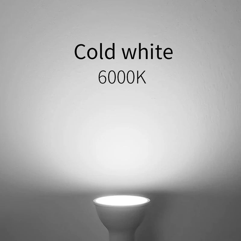 1/4/6/10pcs LED Spotlight GU10 MR16 E27 E14 220V High Lumen 3000K/4000K/6000K LED Light Lamp For Home Decoration Replace