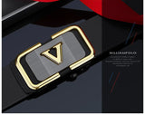Men's automatic buckle casual cowhide versatile belt with personalized fit