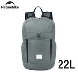 Naturehike New Camping Backpack 30L Large Capacity Portable Foldable Waterproof Shoulder Bag Outdoor Travel Hiking Picnic Bag