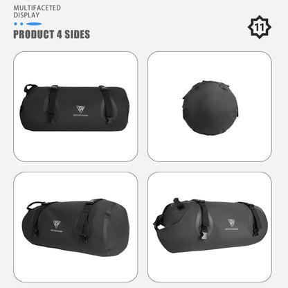 SOYAVISION 20L 50L 70L 80L 100L Motorcycle Waterproof Tail Bag Travel Outdoor Luggage Bag Motorcycle Seat Bag