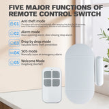 Safety Wireless Door Alarm for Home Security Personal Security Window Alarms Sensor Burglar Door Alarm for Pool, Cars, Sheds