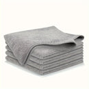 5/10/20pcs Kitchen Towel, Ultra-fine Fiber Light Gray Cleaning Cloth Set, Absorbent, Soft And Stain-removing Cloth