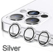 Metal Camera Lens Protector for iPhone, iPhone 11, 12, 13, 14, 15 Pro Max, 15, 14 Plus, 13, 12 Mini, Camera Glass, 2-3pcs 
