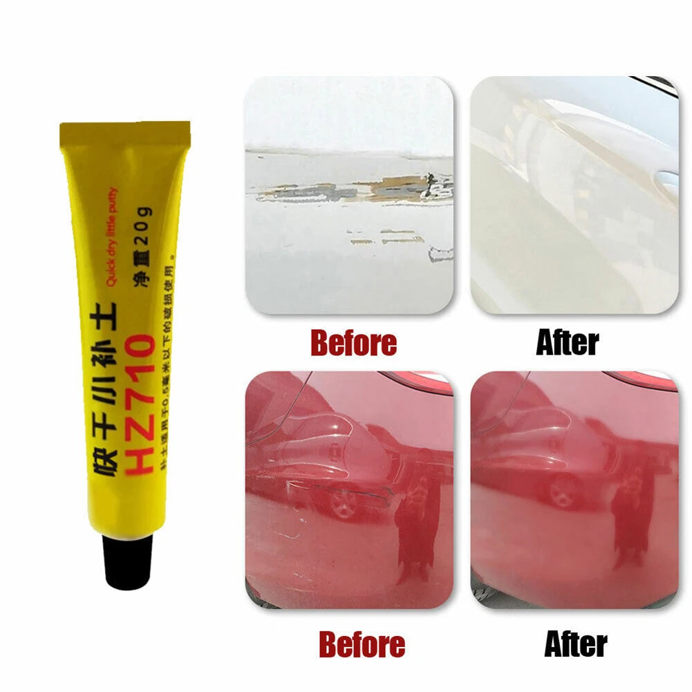 Car Body Putty Scratch Filler Professional Car Scratch Repair Filler Tool Accessory Assistant Smooth Vehicle Paint Care Repair