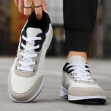 New Balance Men's Leather Shoes Sneaker Trend Sport Shoes Breathable Men's Sneakers Non-slip Footwear Holiday Shoes for Men