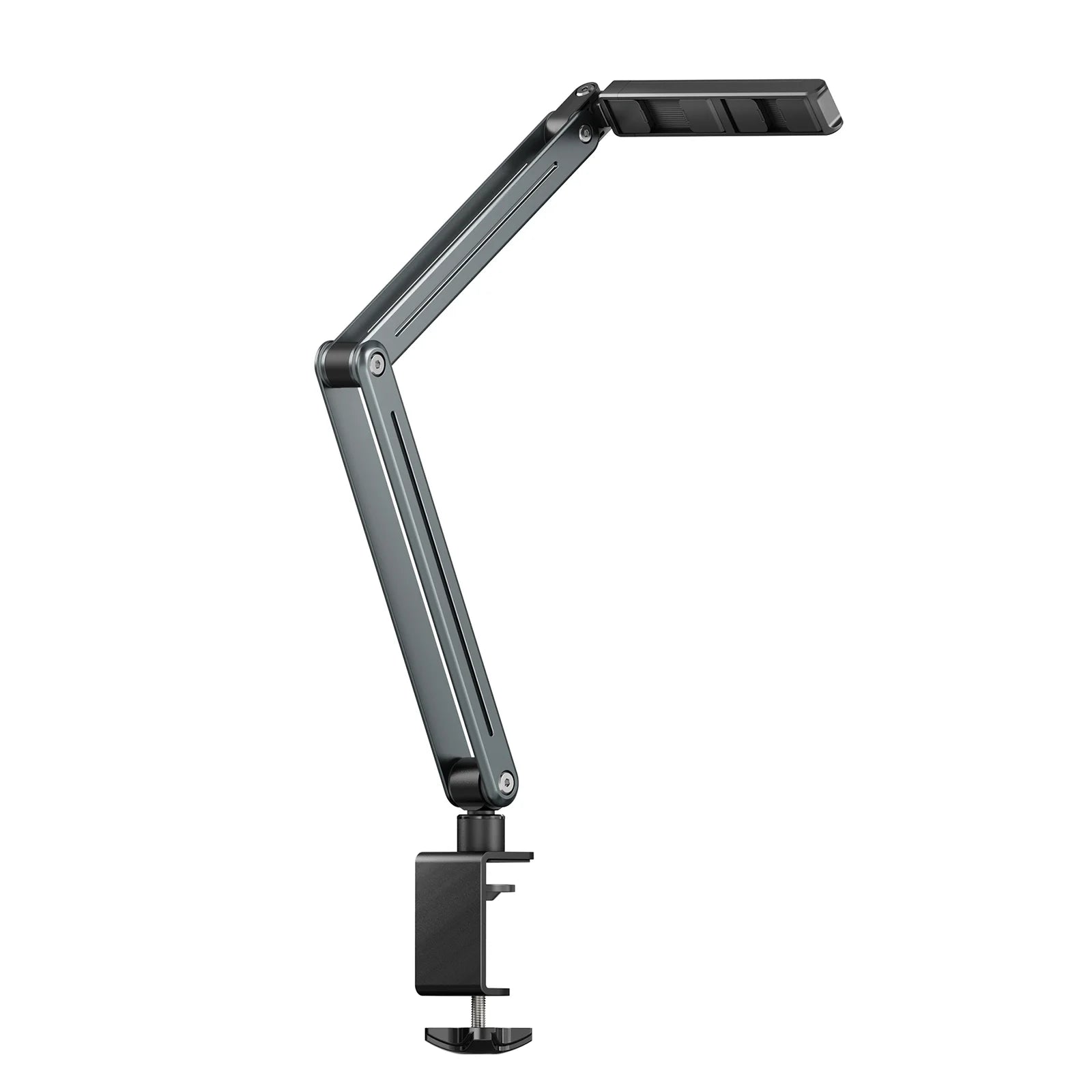 Foldable Bed/Desk Arm Mount Tablet Holder 360° Rotation Adjustable Aluminum Alloy Tablet Stand for IPad iPhone 4-12.9Inch Device