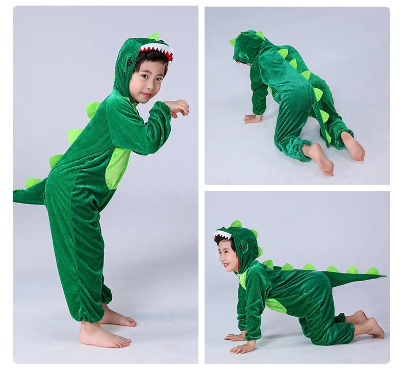 Chinese Zodiac Performance Costumes Children's Animal Performance Costumes for Children's Day Kindergarten Tiger Rabbit Monkey Dog