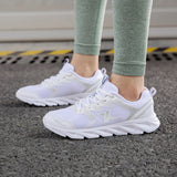Xtep Women's Running Shoes Wear-resistant Casual Sports Shoes For Women Winter Tennis Female Sneakers White 879318110073